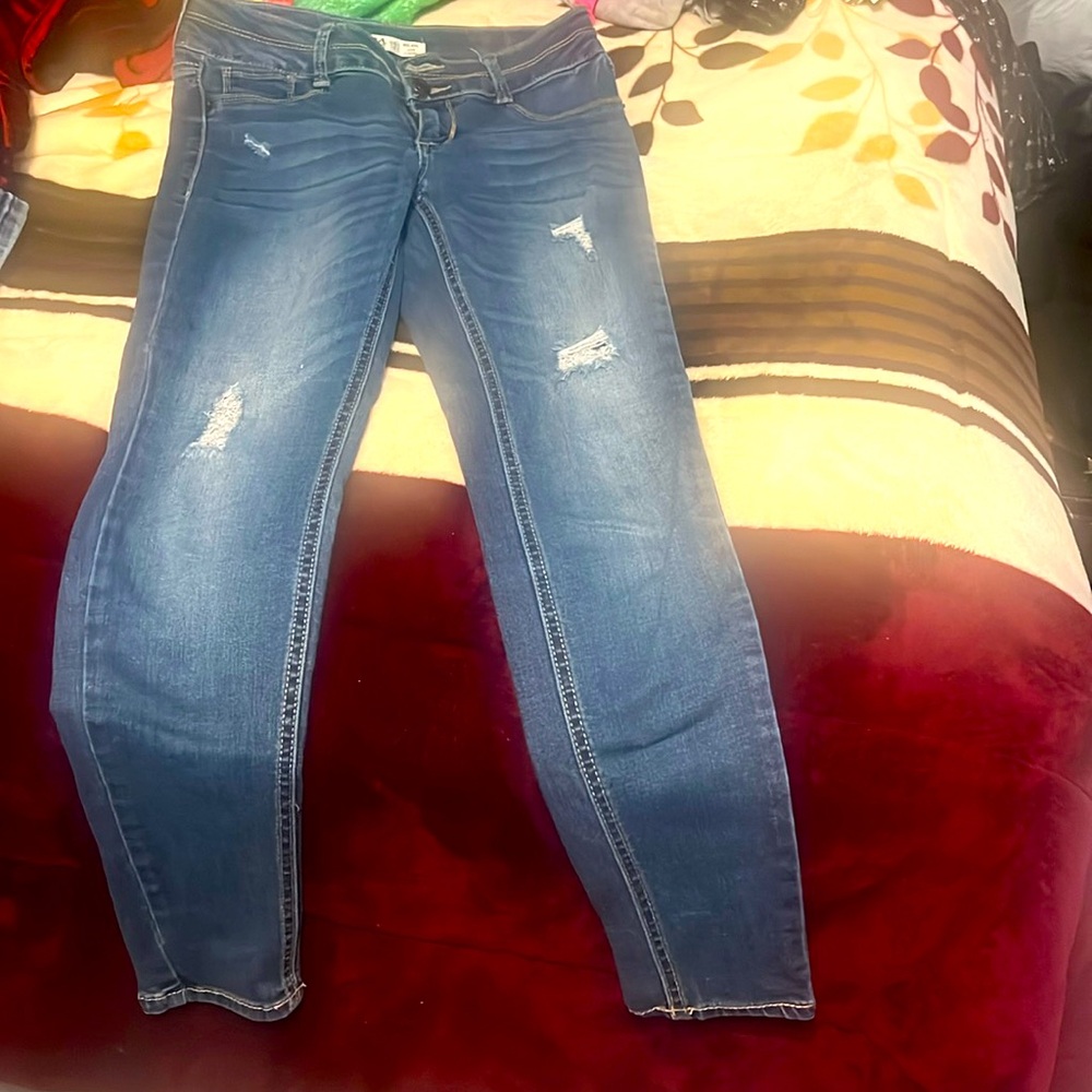 Girls Mudd mid rise legging jeans